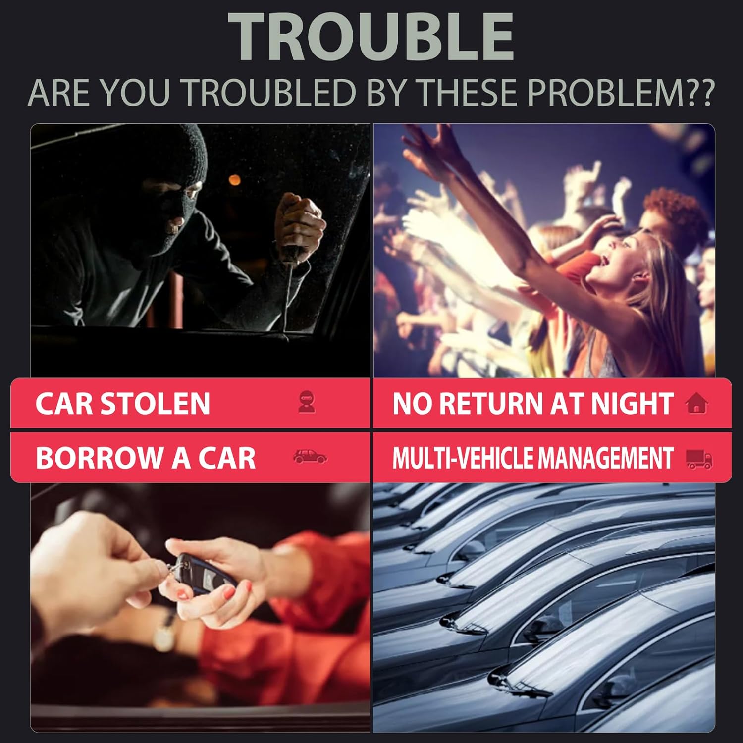 Mini GPS Tracker for Vehicles No Monthly Fee - Real-time Wireless Hidden GPS Trackers Device for Car with Smart Phone app - Image 2