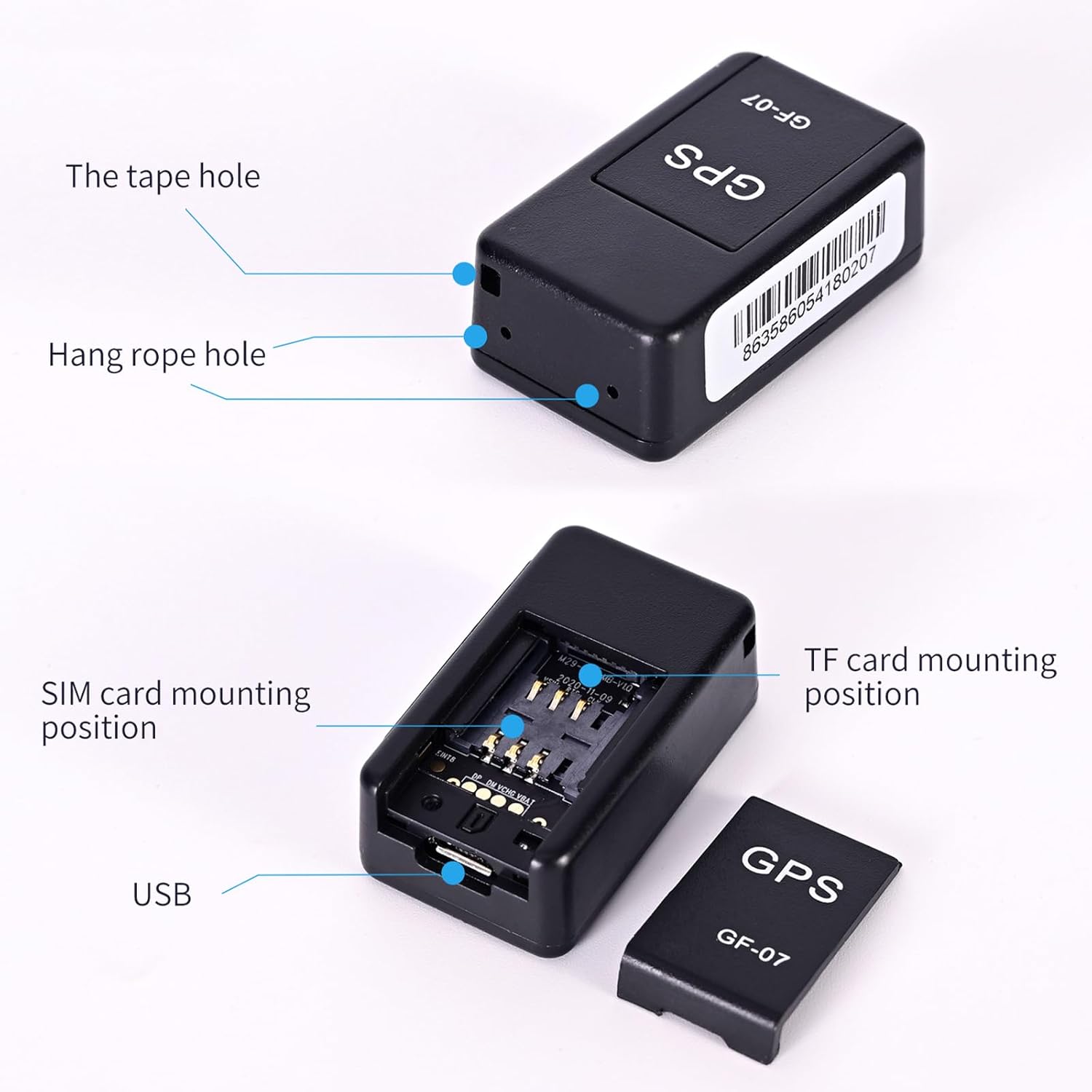 Mini GPS Tracker for Vehicles No Monthly Fee - Real-time Wireless Hidden GPS Trackers Device for Car with Smart Phone app - Image 7